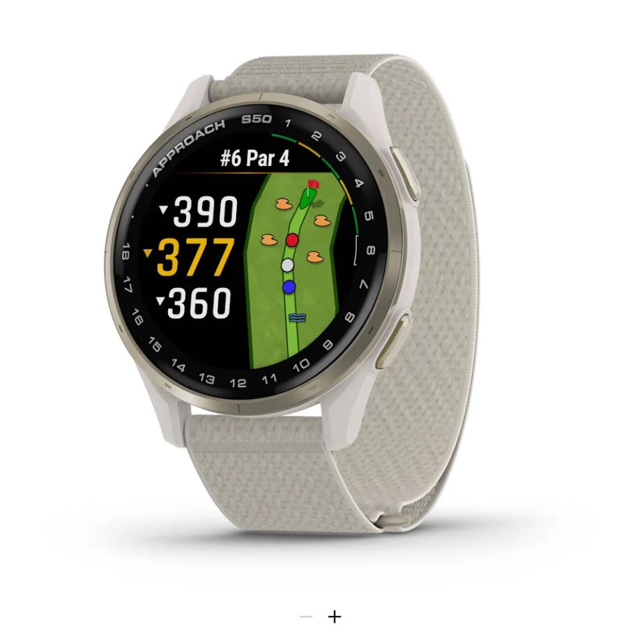 Garmin Approach S50  Cream Gold