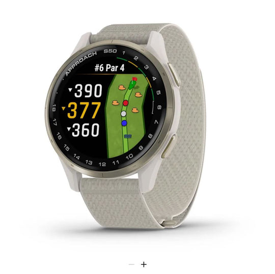 Garmin Approach S50  Cream Gold