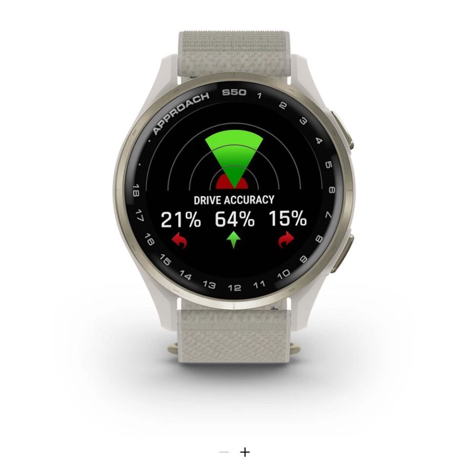 Garmin Approach S50  Cream Gold