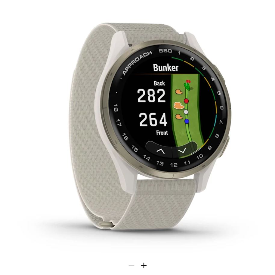 Garmin Approach S50  Cream Gold