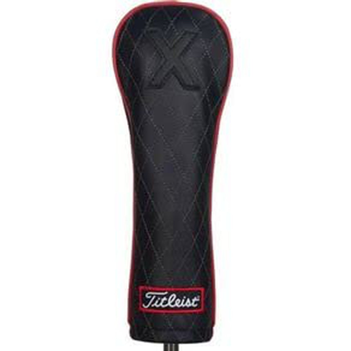 Titleist Jet Black Leather Hybrid Golf Club Headcover-Golf Tech