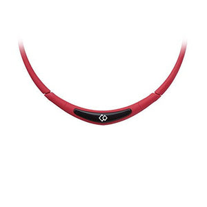 Trion:Z Colantotte Flex Neck Magnetic Necklace (Red, Small)-Golf Tech