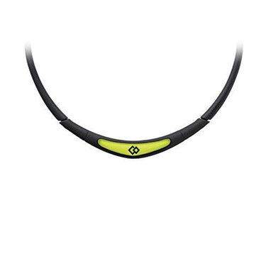 Trion:Z Colantotte Flex Neck Magnetic Necklace (Black/Yellow, Small)-Golf Tech