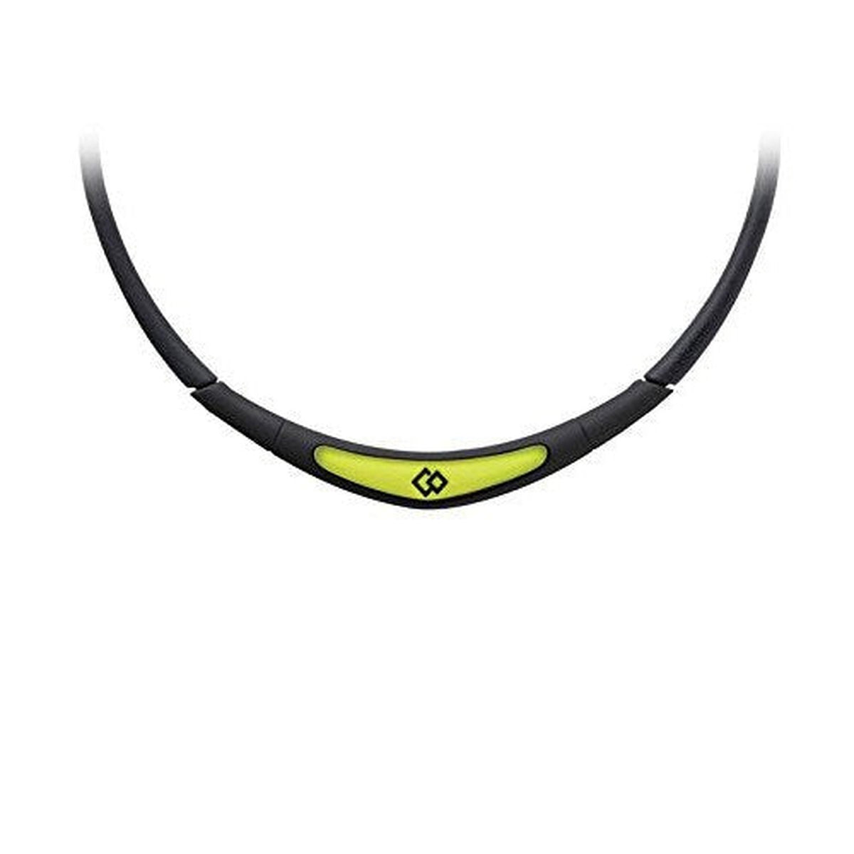 Trion:Z Colantotte Flex Neck Magnetic Necklace (Black/Yellow, Small)-Golf Tech