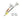 Pride Professional Tee System Plastic Golf Tees (Pack of 50), 40 Count 2-3/4-Inch + 10 Count 1-1/2-Inch,White-Golf Tech