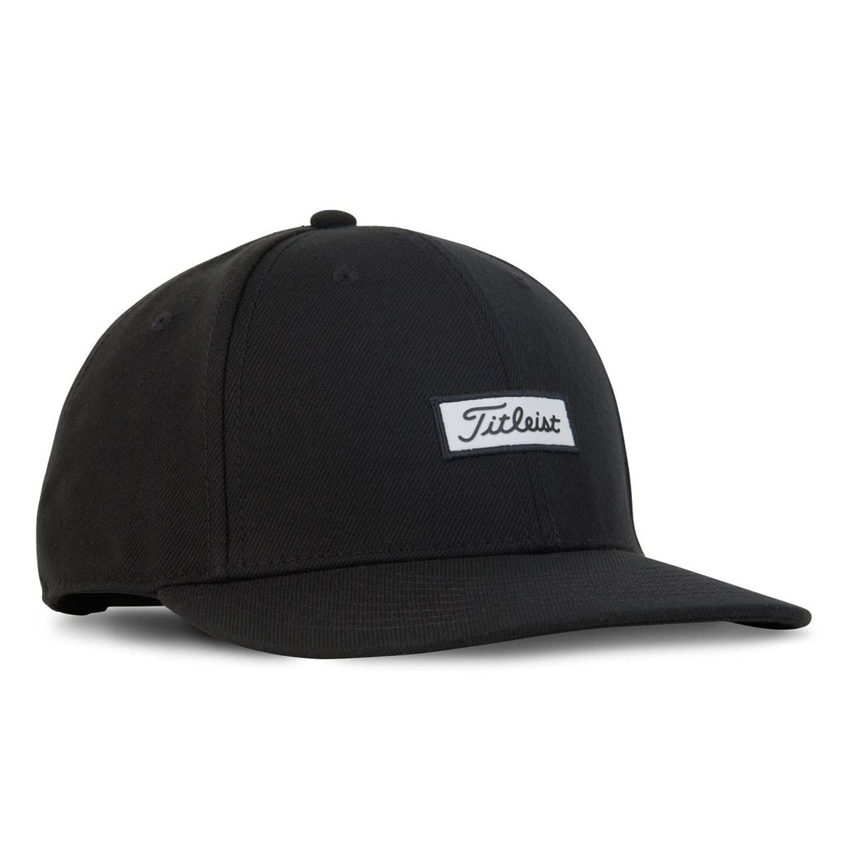 Titleist Golf Charleston Wool Snapback Hat Black/White-Golf Tech