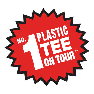 Pride Professional Tee System Plastic Golf Tees (Pack of 50), 40 Count 2-3/4-Inch + 10 Count 1-1/2-Inch,White-Golf Tech