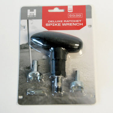 H2 Golf Company Deluxe Rachet Spike Wrench-Golf Tech