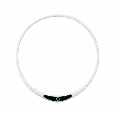Trion:Z Colantotte Flex Neck Magnetic Necklace (White, Large)-Golf Tech