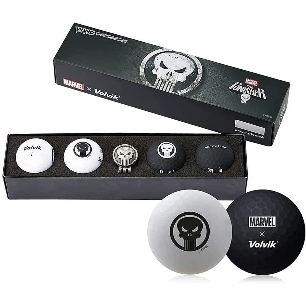 Volvik Marvel Gift Set - The Punisher-Golf Tech