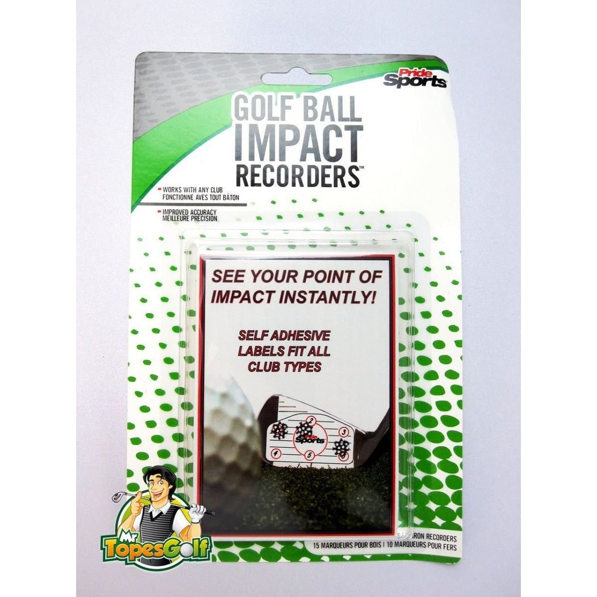 PrideSports Impact Recorders-Golf Tech