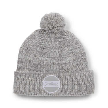 Titleist Golf Junior Boardwalk Pom Pom Hat Heather White-Golf Tech