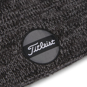 Titleist Golf Junior Boardwalk Pom Pom Hat Heather Black-Golf Tech